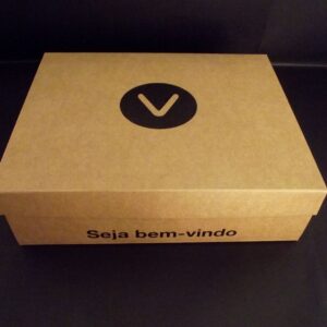 Caixa com Tampa -BOX-COMMERCE - 10x10x10 cm Pacote com 1000 unidades