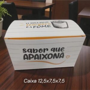 Caixa com Tampa -BOX-PICLES - 10x20x10 cm Pacote com 1000 unidades